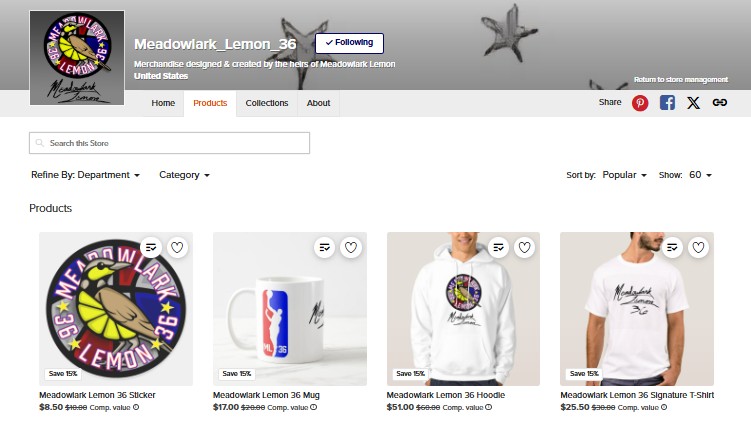 Zazzle Storefront